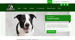 Desktop Screenshot of animalrescue.net
