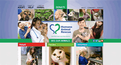 Desktop Screenshot of animalrescue.org